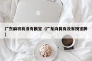 广东麻将有没有摸宝（广东麻将有没有摸宝牌）